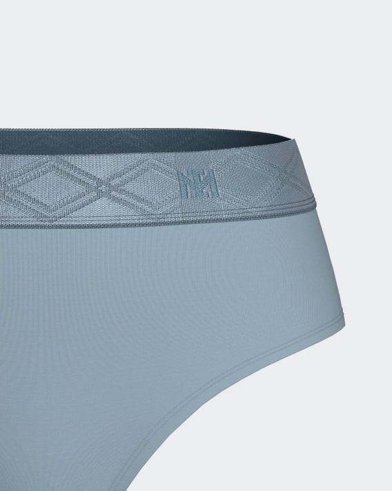 Thong with elasticated waistband in Lyocell