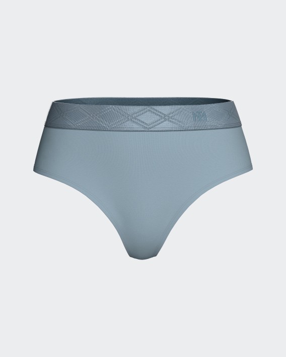 Thong with elasticated waistband in Lyocell