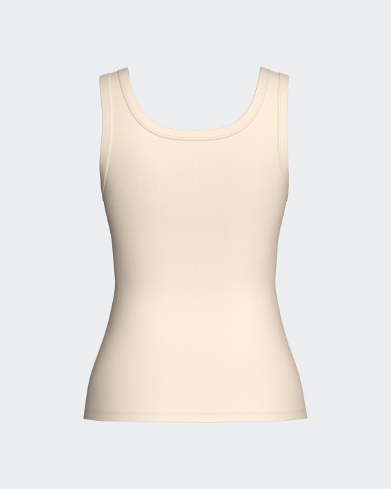Top with wide straps in Lyocell