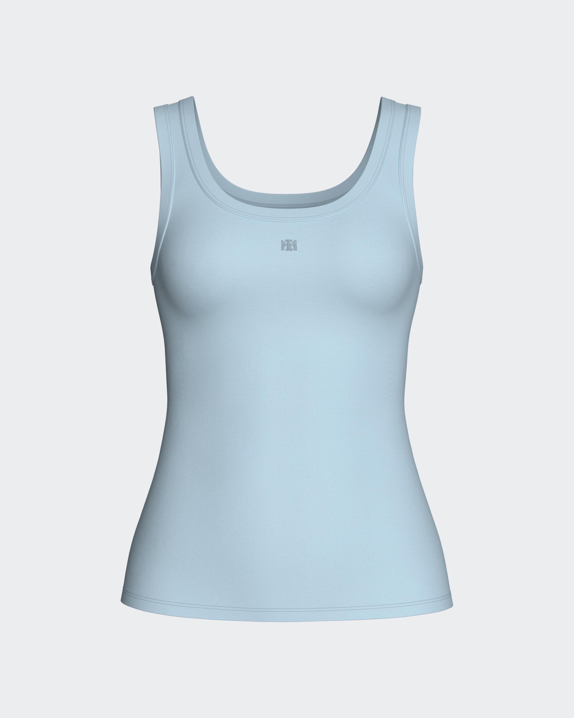 Top alças largas em Lyocell