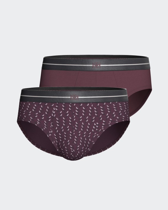 Pack of 2 men's briefs in Modal Cotton