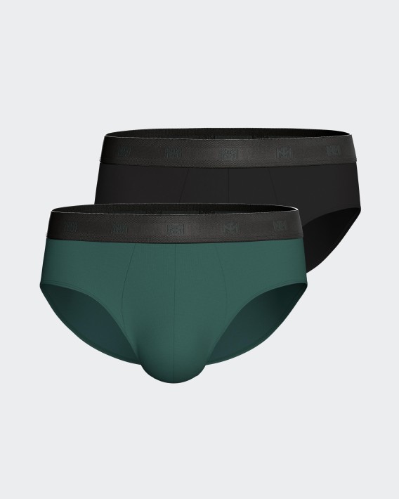 Lot de 2 slips en Lyocell