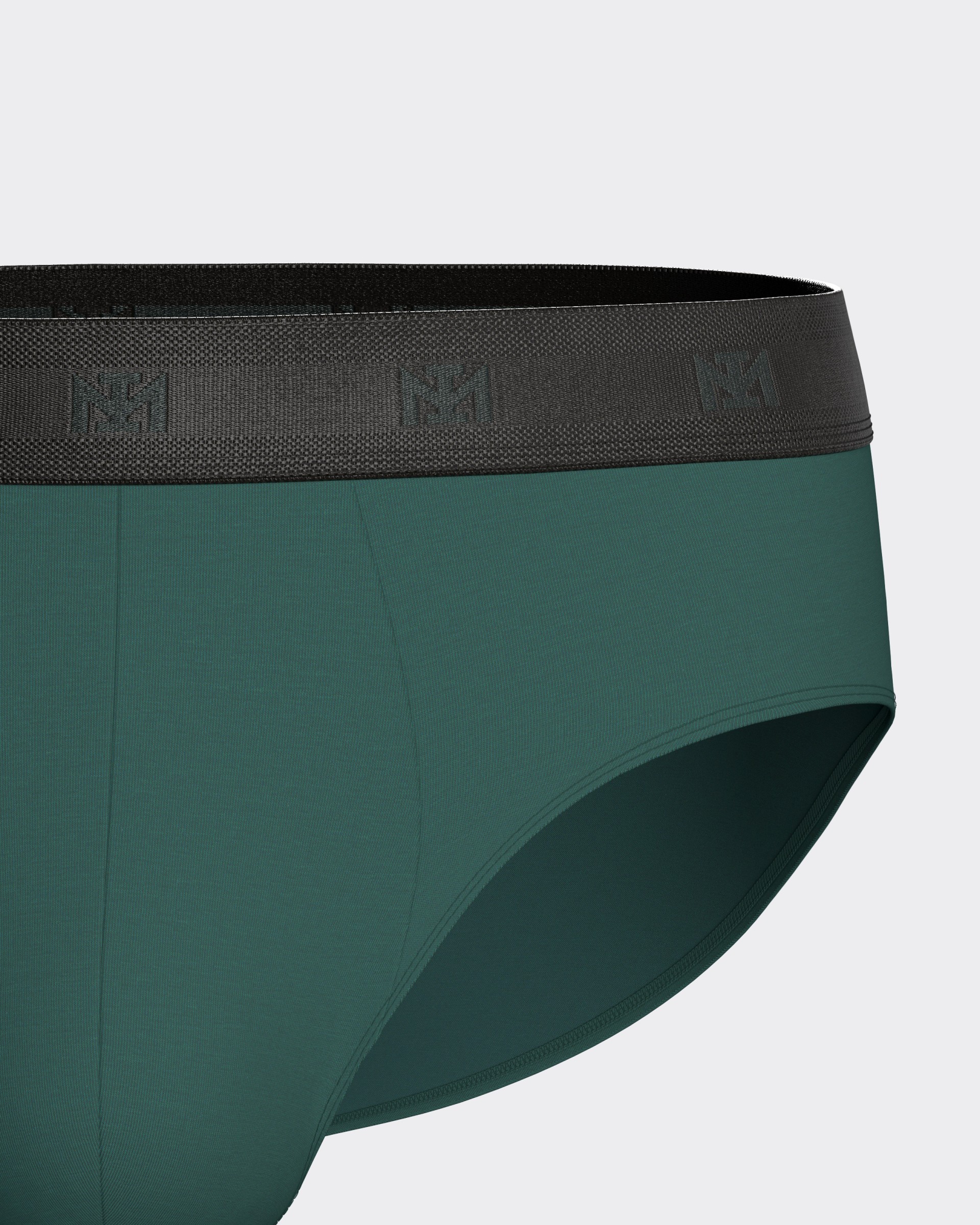 Packung mit 2 Herren-Slips aus Lyocell