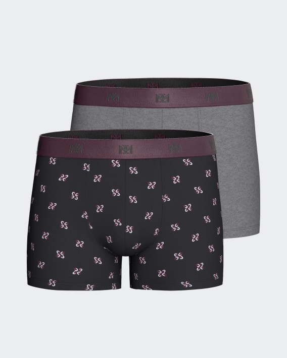 Packung mit 2 Boxershorts aus Baumwolle