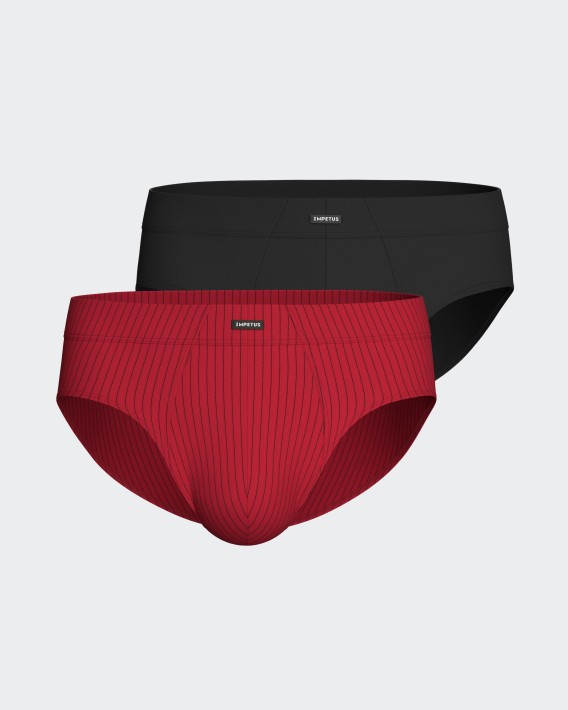 Pack 2 slips de punto de hombre en Lyocell