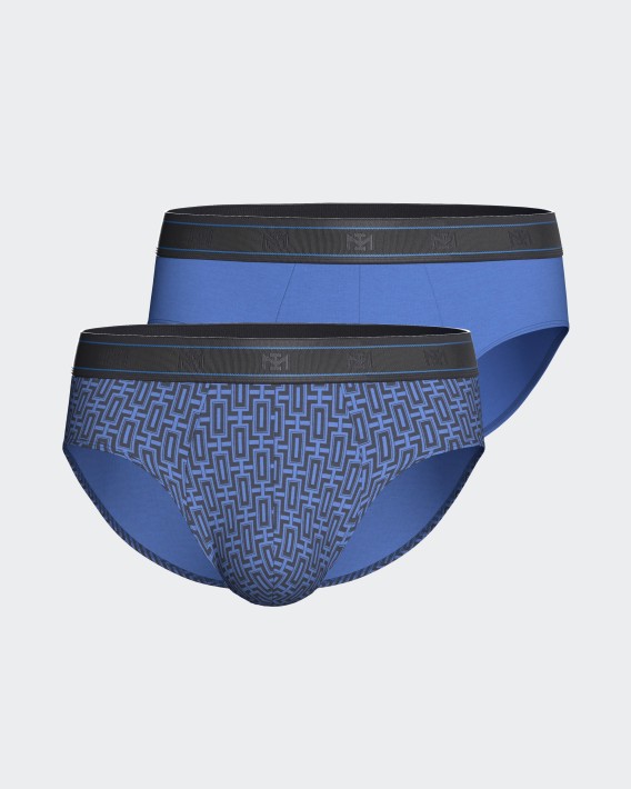 Packung mit 2 Herren-Slips aus Modal-Baumwolle
