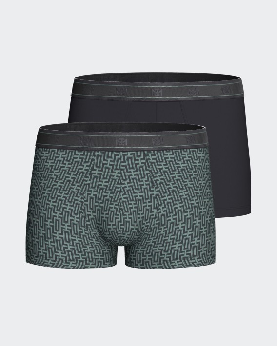 Packung mit 2 Boxershorts aus Modal-Baumwolle