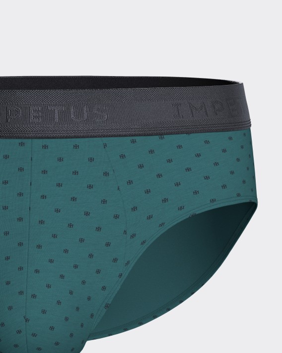 Packung mit 2 Herren-Slips aus Baumwolle