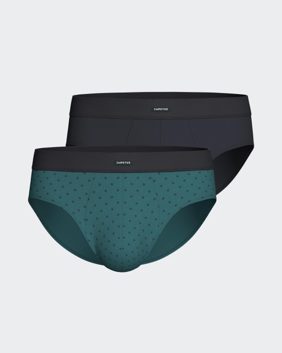 Pack 2 slips de homem em Algodo