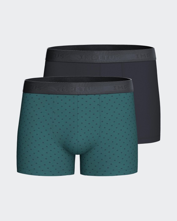 Lot 2 boxers en Coton