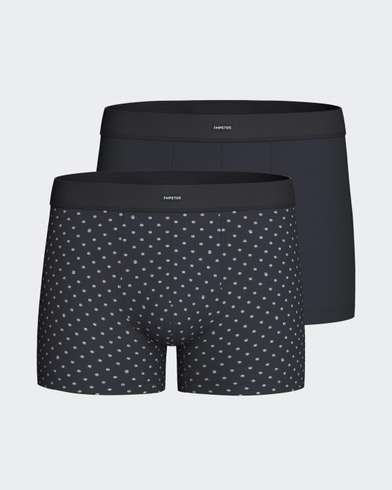 Packung mit 2 Boxershorts aus Baumwolle