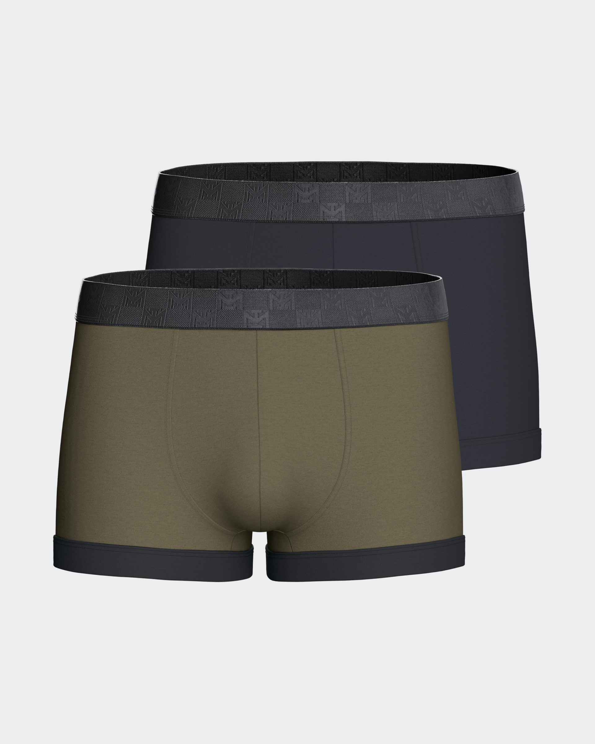 Pack de 2 boxers cortos de hombre en algodón