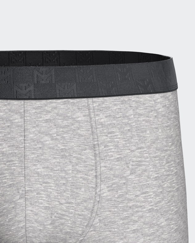 Pack de 2 boxers cortos de hombre en algodón