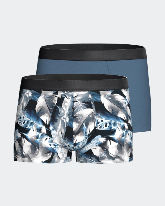 Pack of 2 men's boxers in Lyocell
