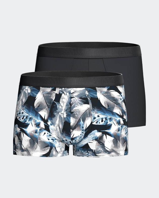 Pack of 2 men's boxers in Lyocell