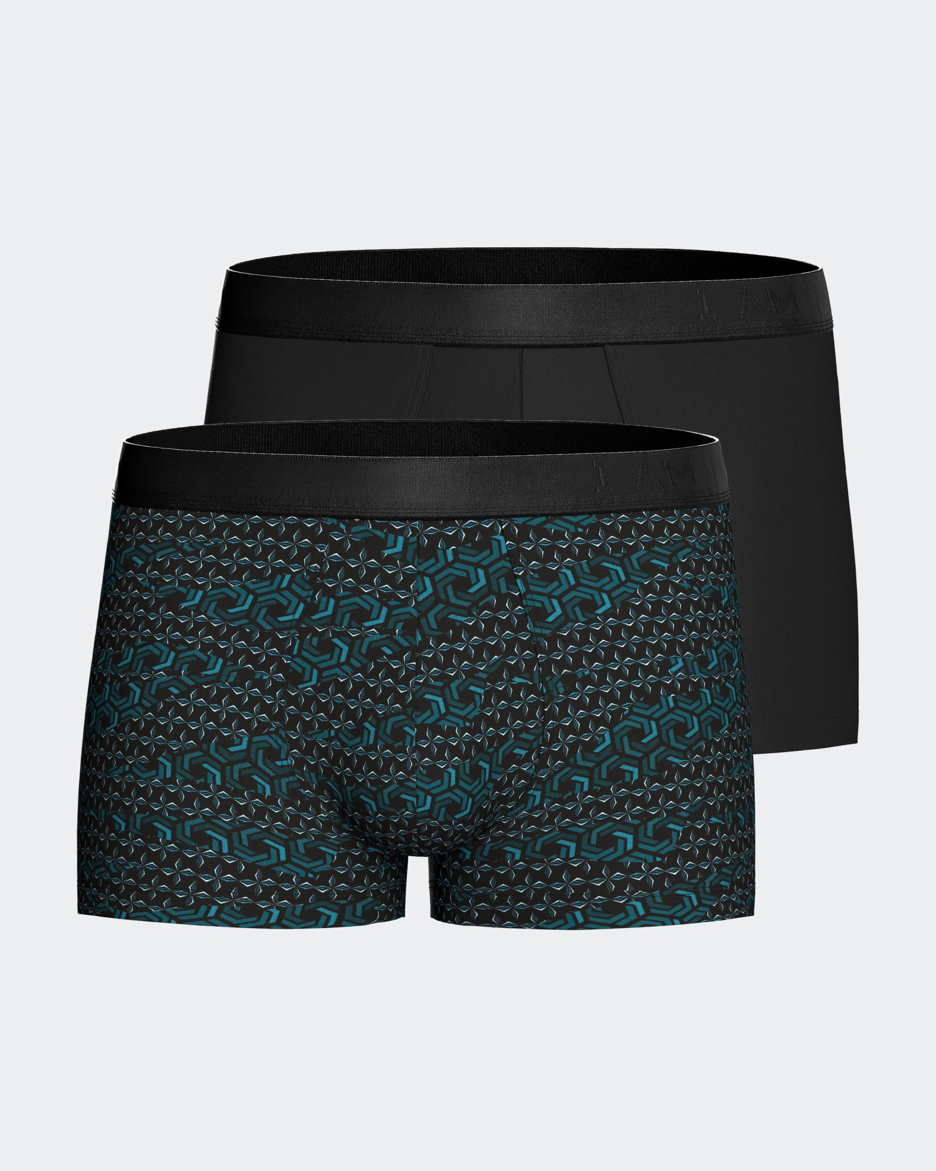 Pack 2 boxers de homem em Lyocell