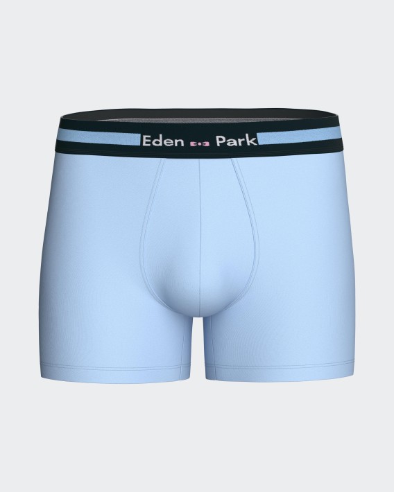 Pack 2 plain boxers in cotton