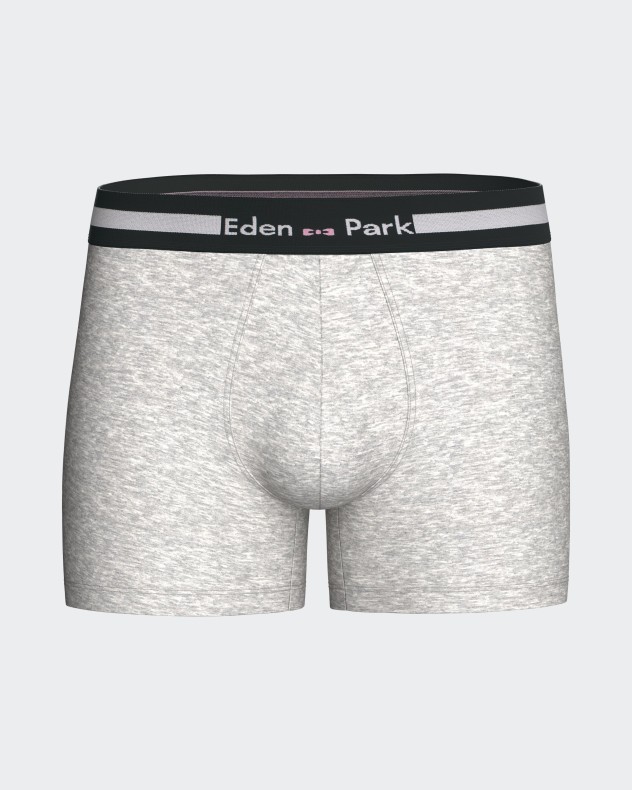 Pack 2 boxers lisos em Algodão