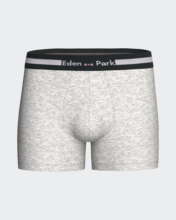 Pack 2 plain boxers in cotton