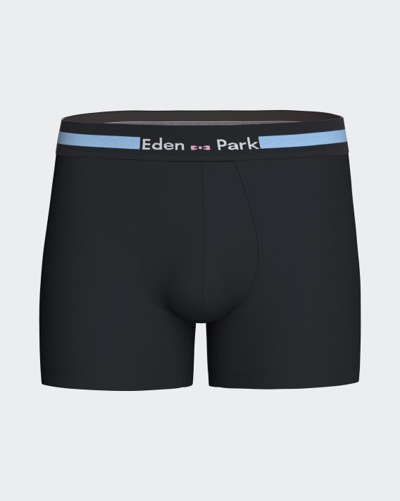 Pack 2 plain boxers in cotton