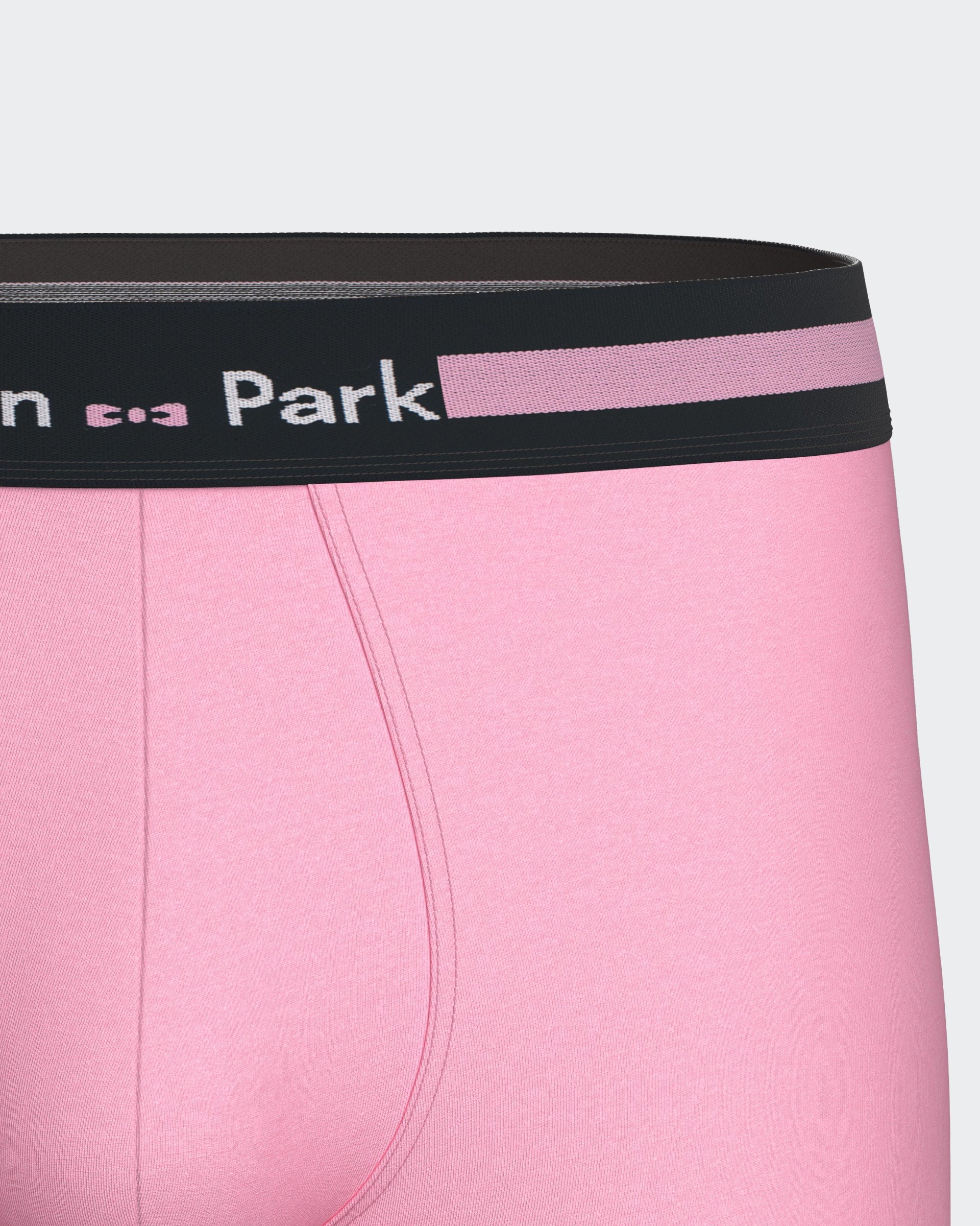 Pack 3 boxers lisos em Algodão