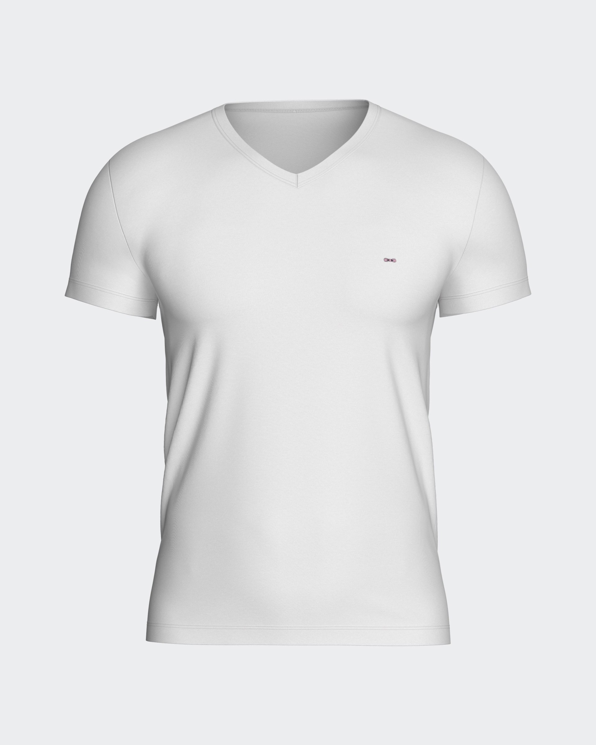 Pack 2 plain t-shirts in cotton