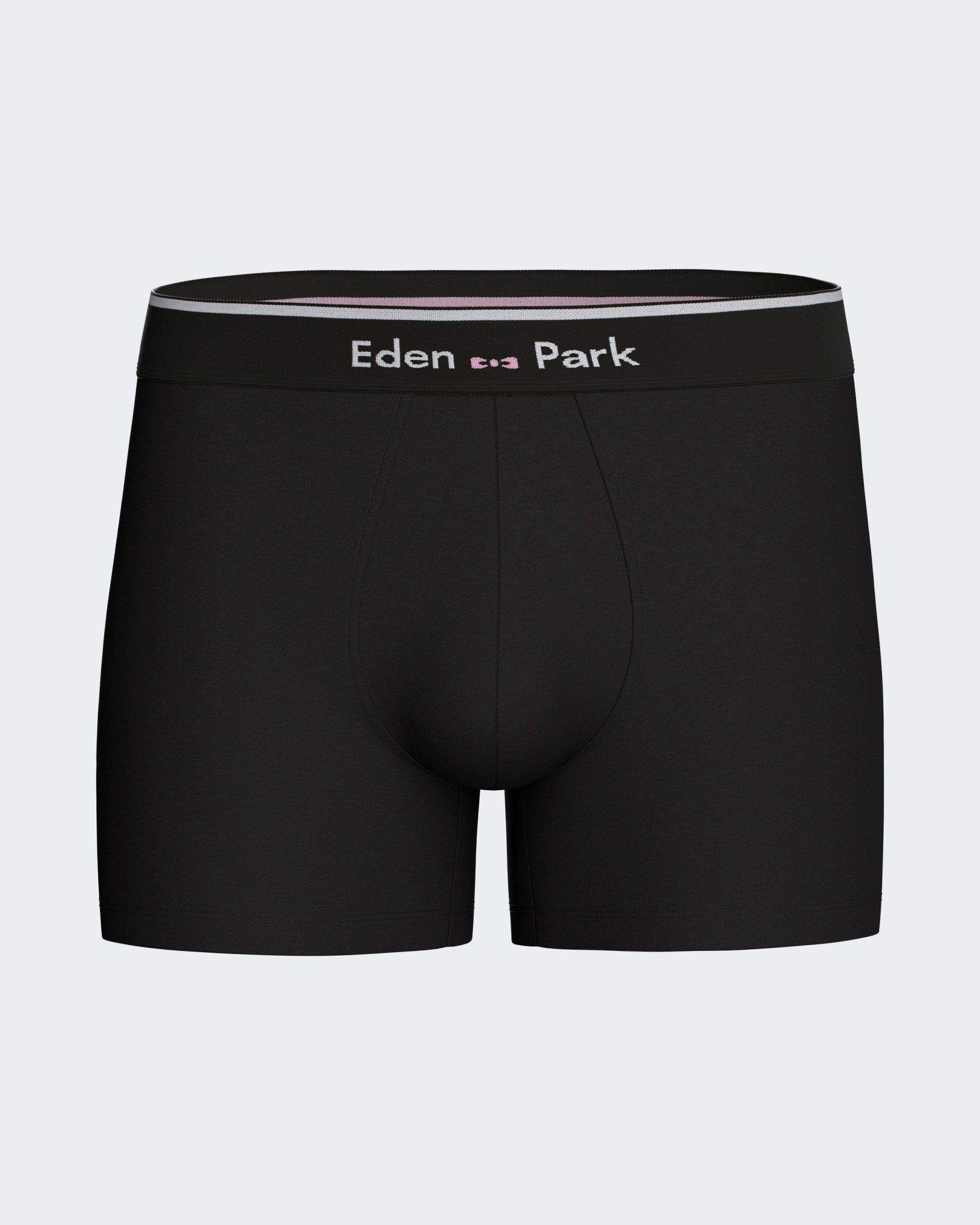 Pack 2 boxers lisos en algodón