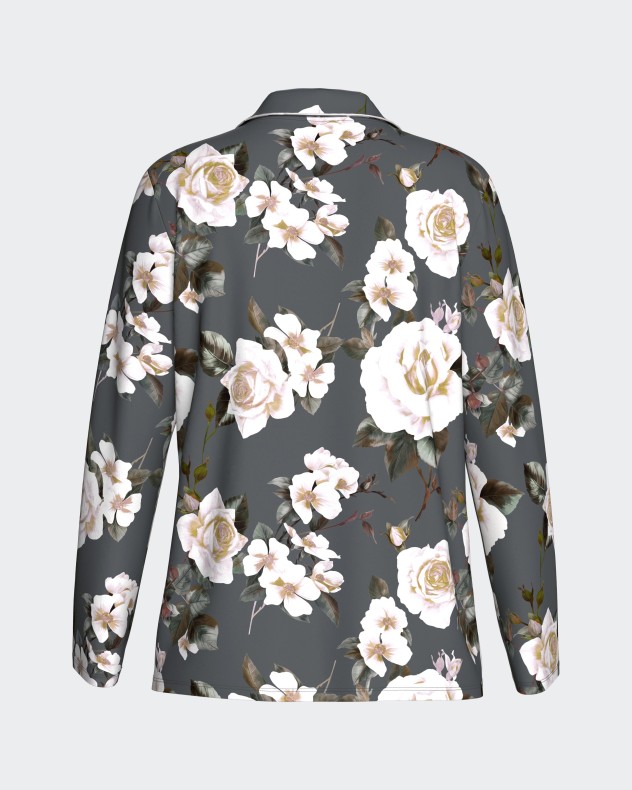 Pijama de mulher com botões em Modal