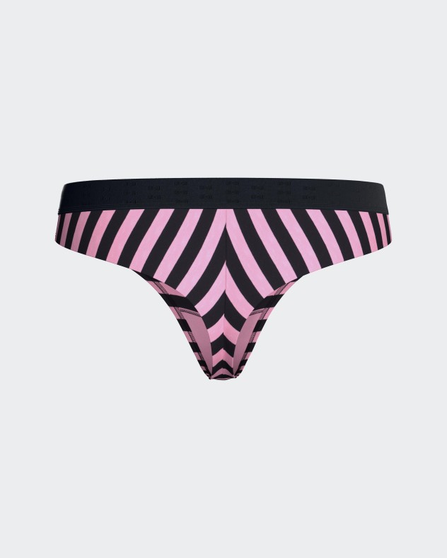 Tanga a rayas en Algodón