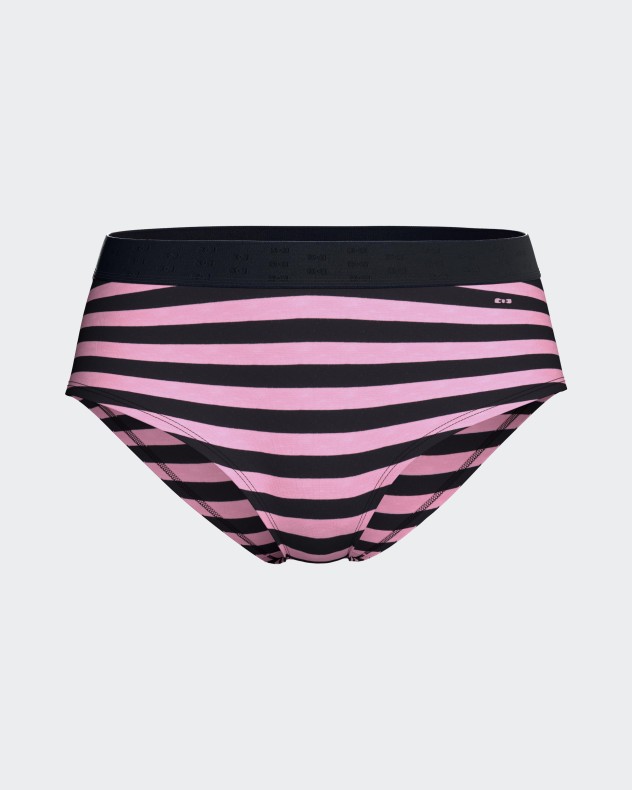 Striped hipster in cotton