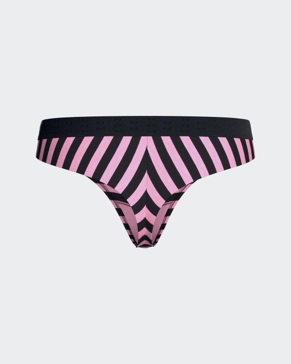 Striped thong in Cotton