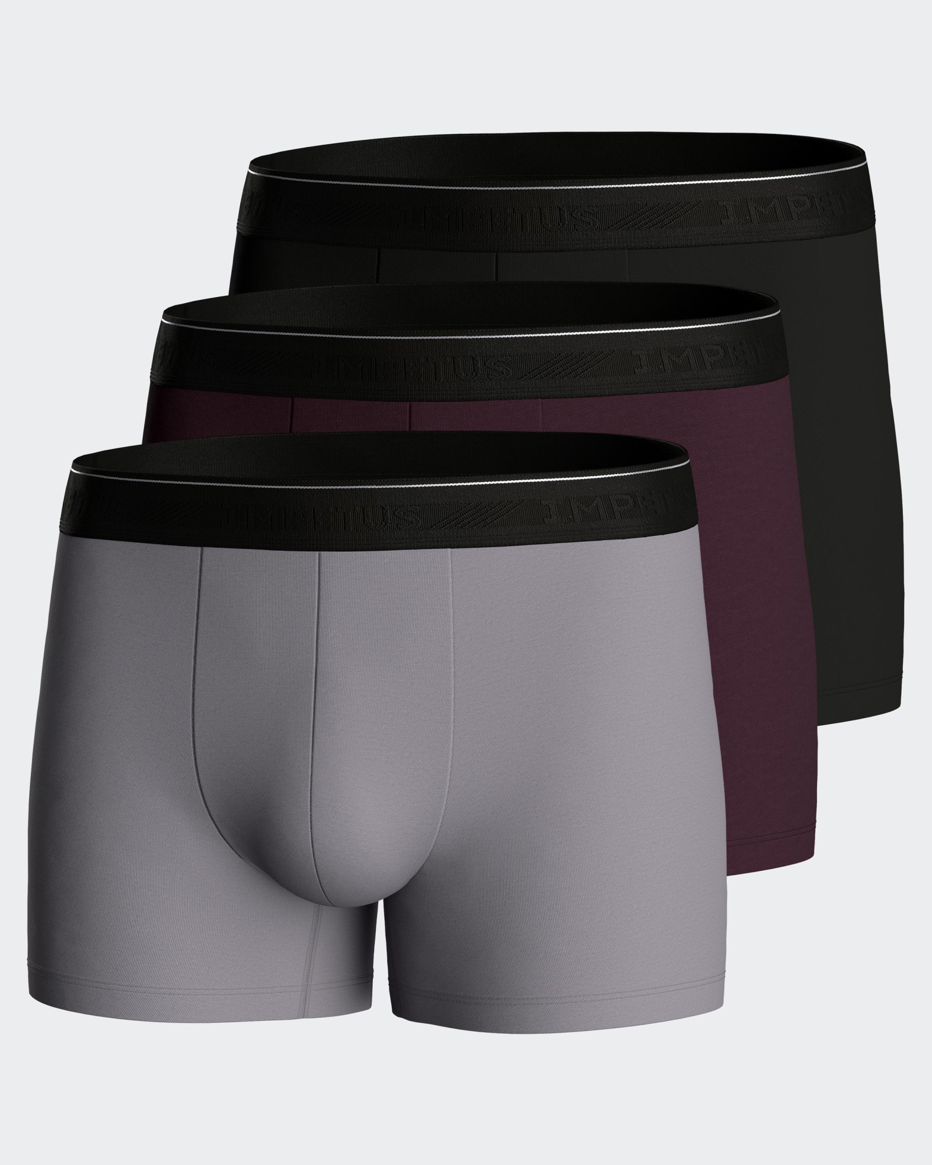 Pack 3 Boxers de homem em Algodão Bio