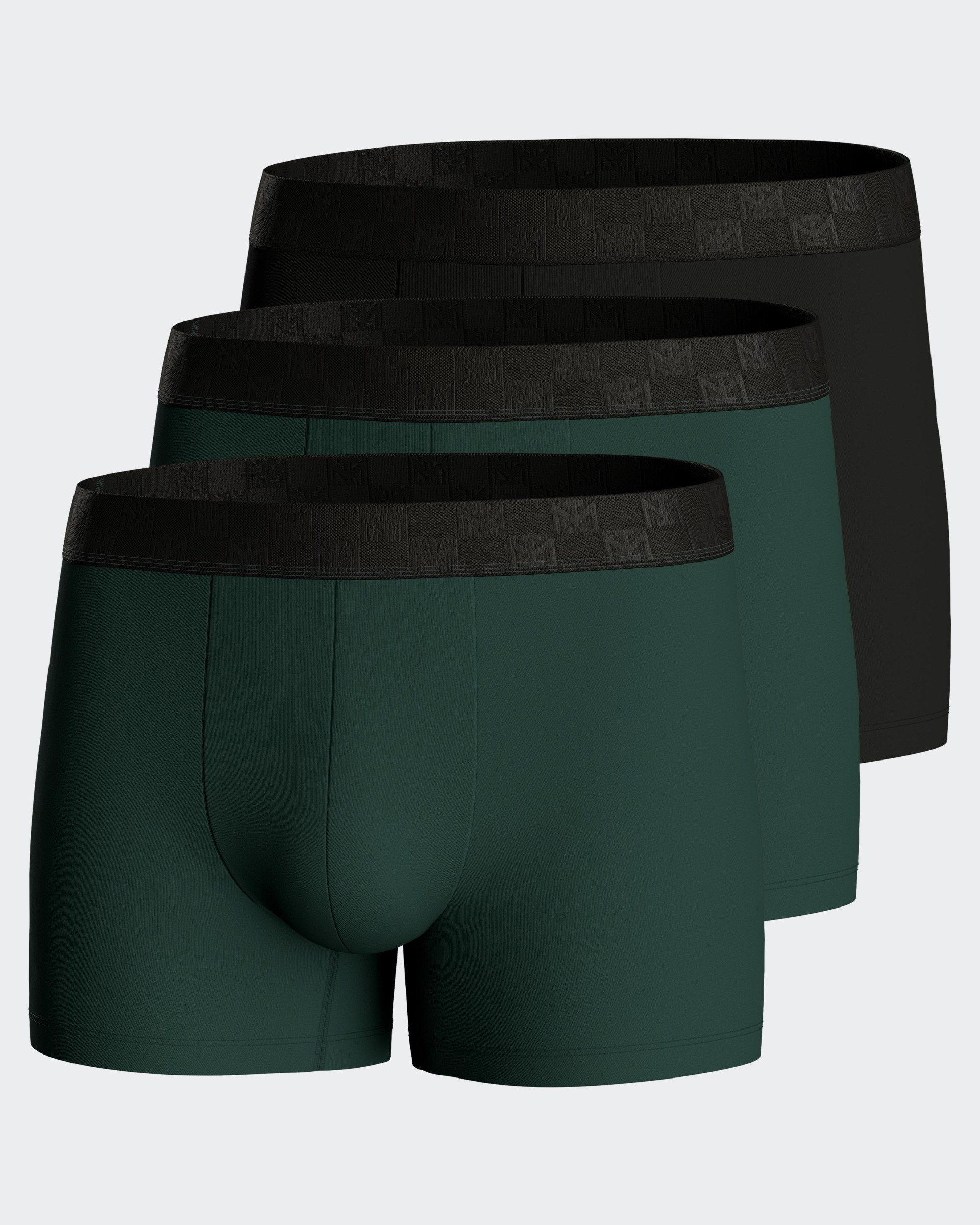 Pack 3 Boxers de homem em Algodão Bio
