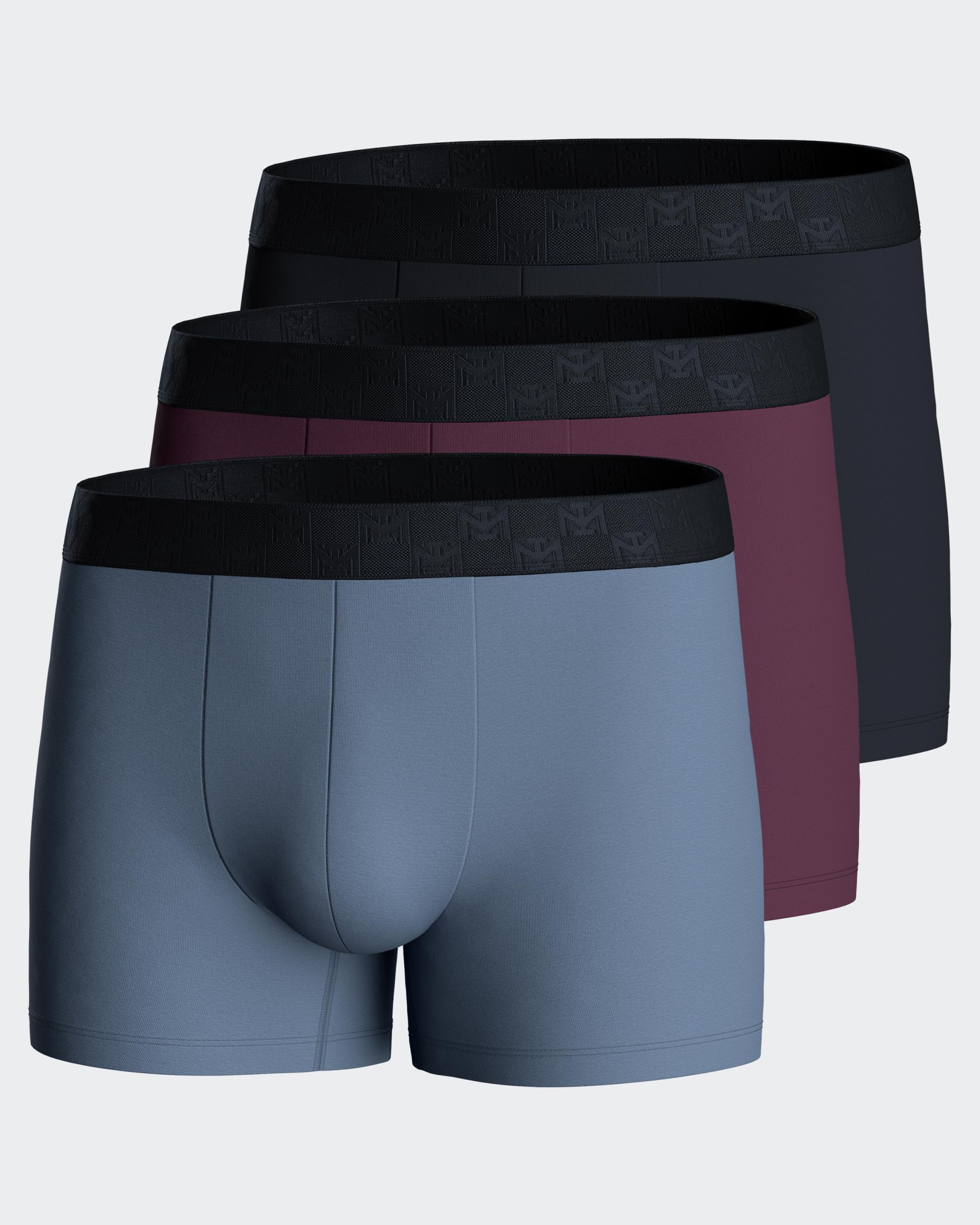 Pack 3 Boxers de homem em Algodão Bio