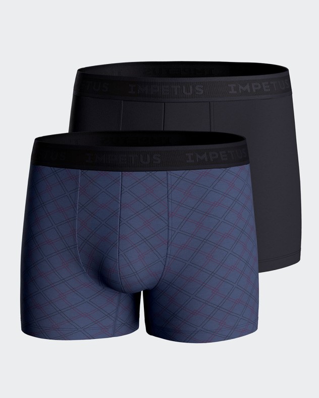 Pack of 2 cotton-modal boxers