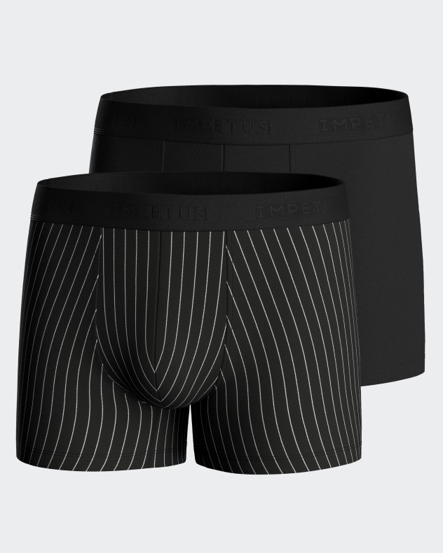 Pack of 2 viscose boxers