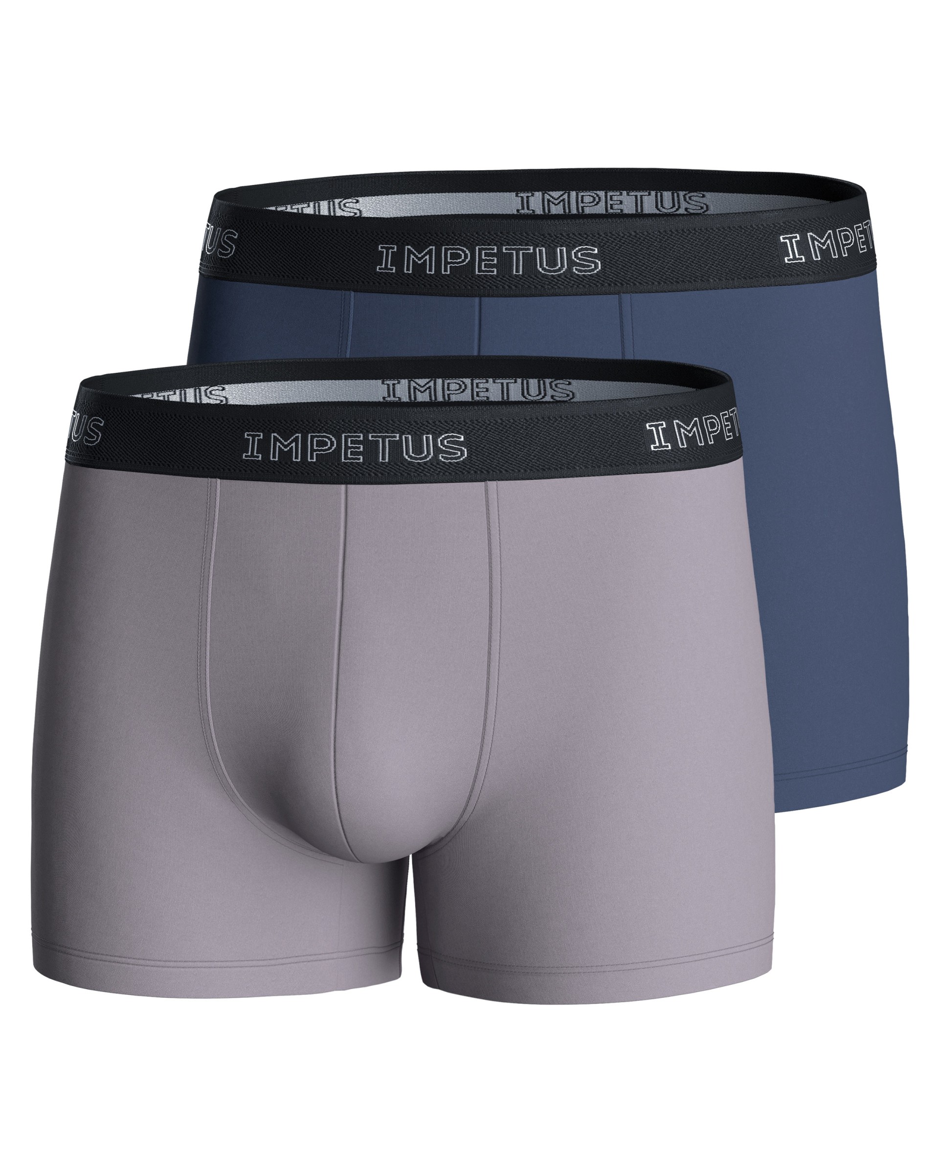 Pack of 2 plain polyamide boxers