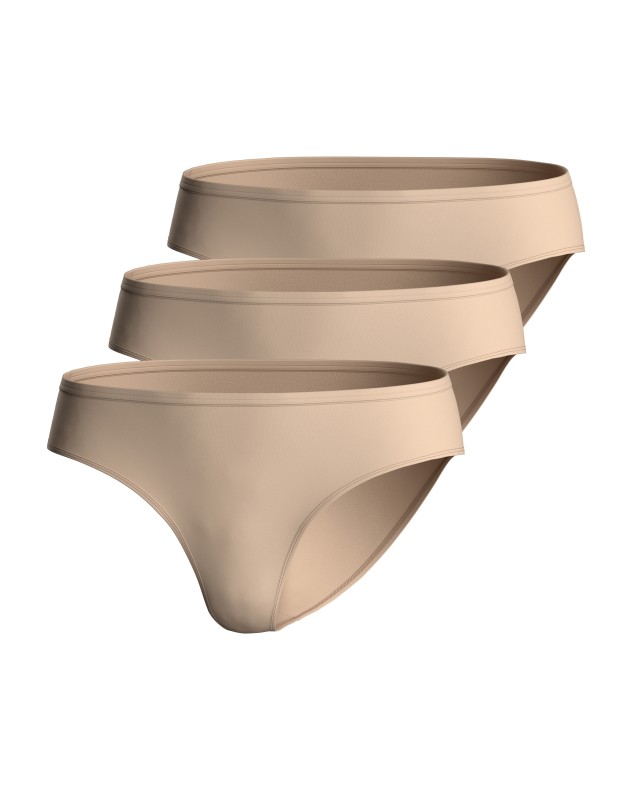 Pack de 3 cuecas lisas