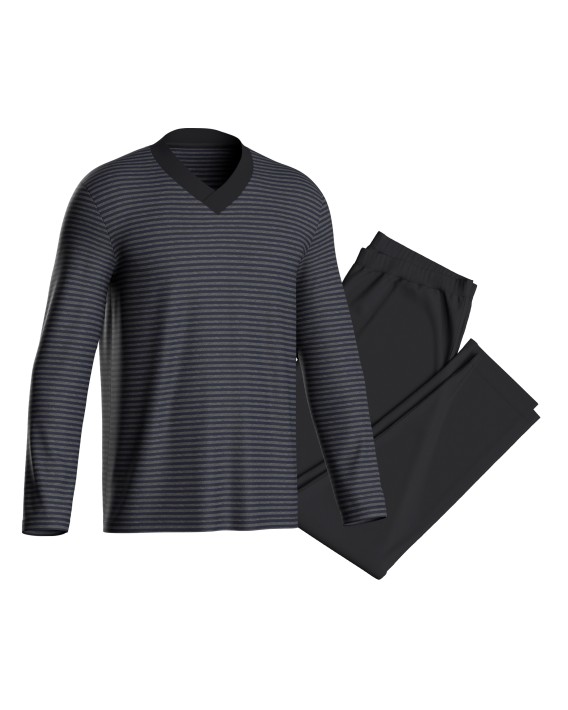 Striped cotton pyjama