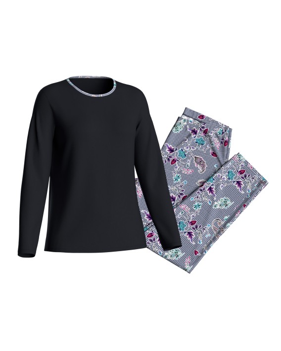 Women's cotton-modal pyjama