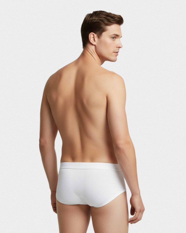 Men's open brief Pure Cotton