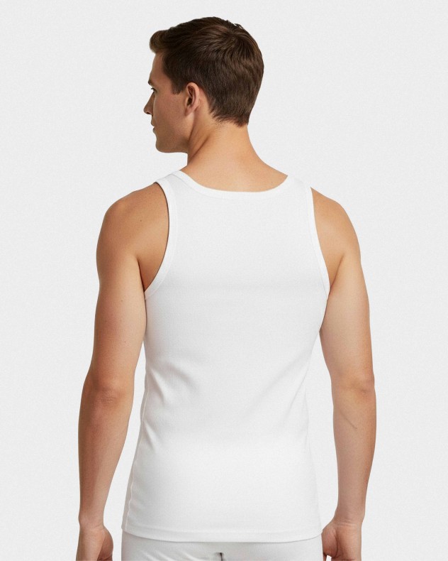 Packung mit 2 Herren Tanktop Pure Cotton