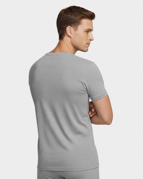 T-shirt de homem gola V Pure Cotton