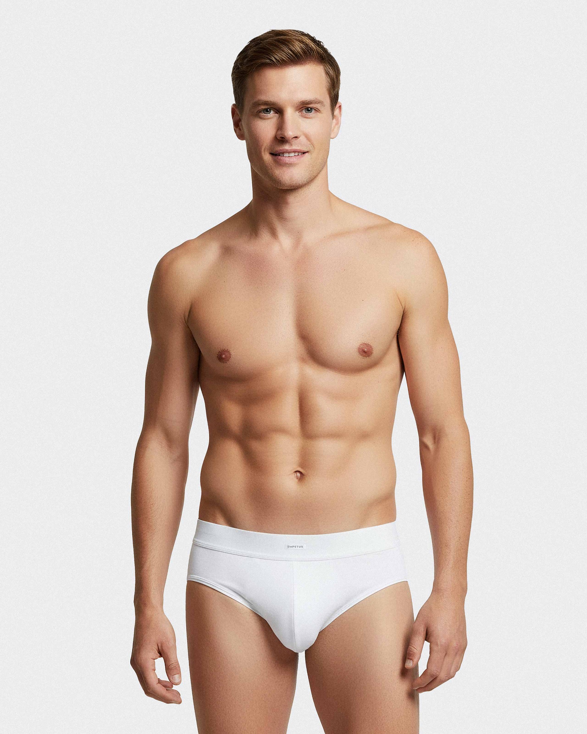 Slip de punto de hombre Cotton Stretch