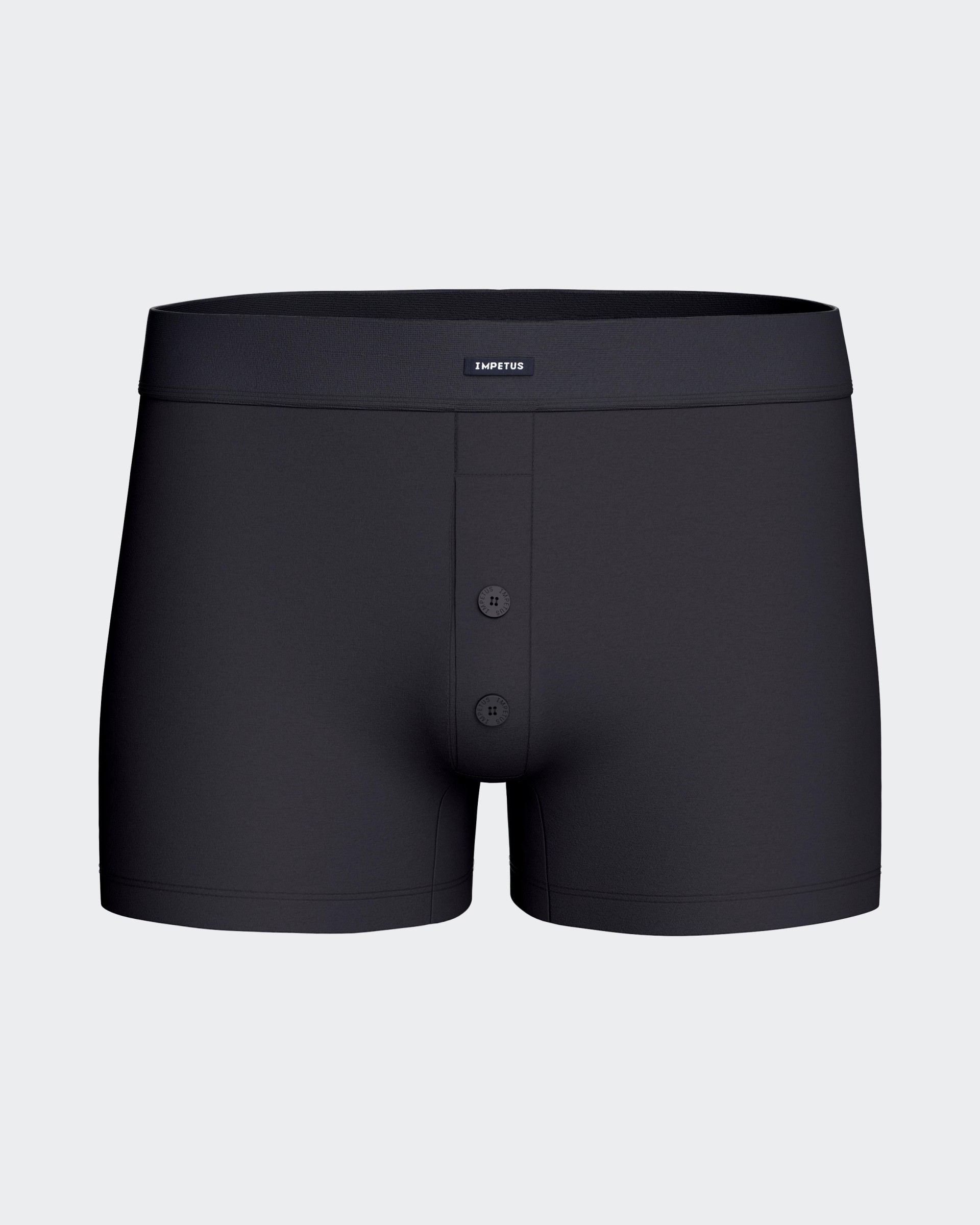Boxer de homem com botões Cotton Stretch