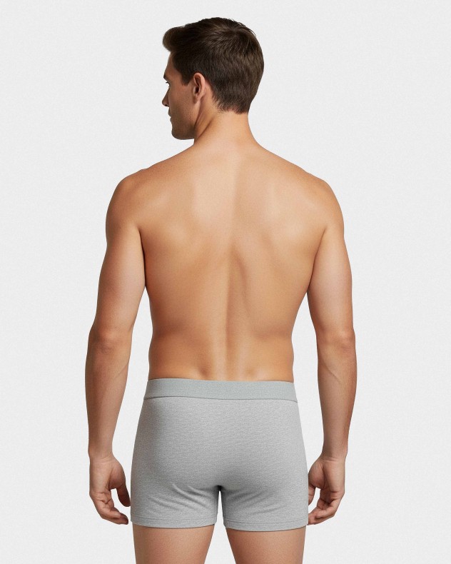 Boxer de punto de hombre con botones