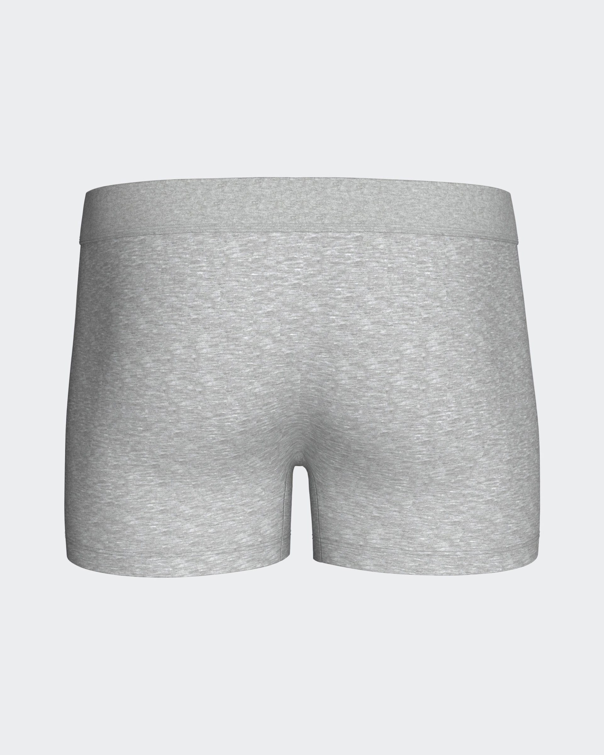 Boxer boutonnée en coton élasthanne