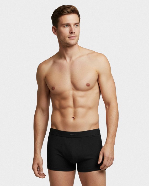 Boxer de punto de hombre Cotton Stretch