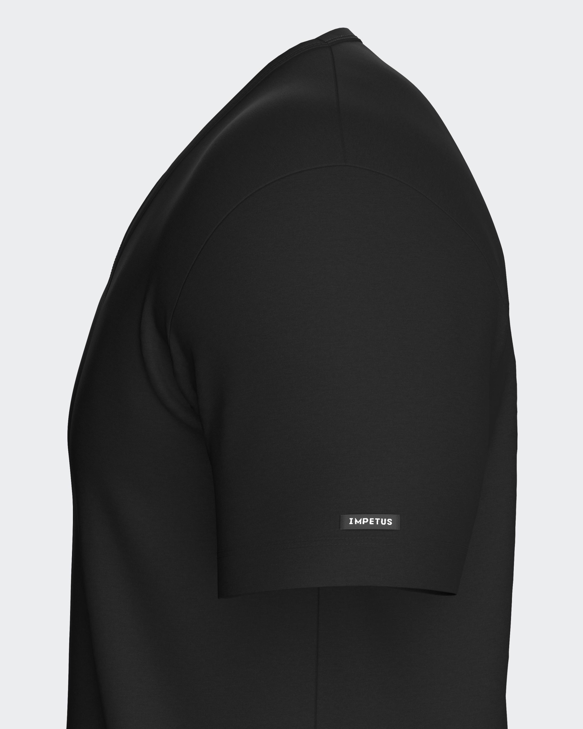 T-shirt de homem gola em V Cotton Stretch