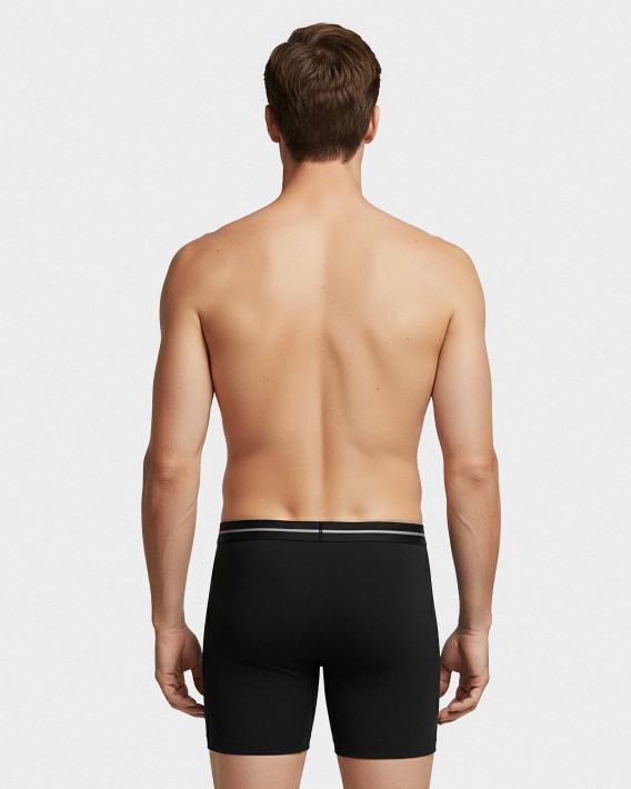 Boxer largo de punto de hombre Cotton Stretch